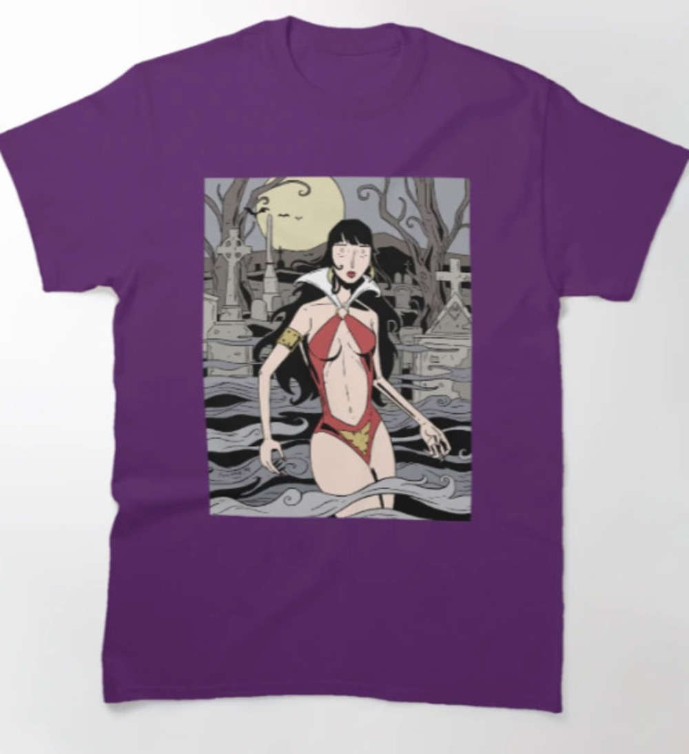 Vampirella Purple Classic T Shirt